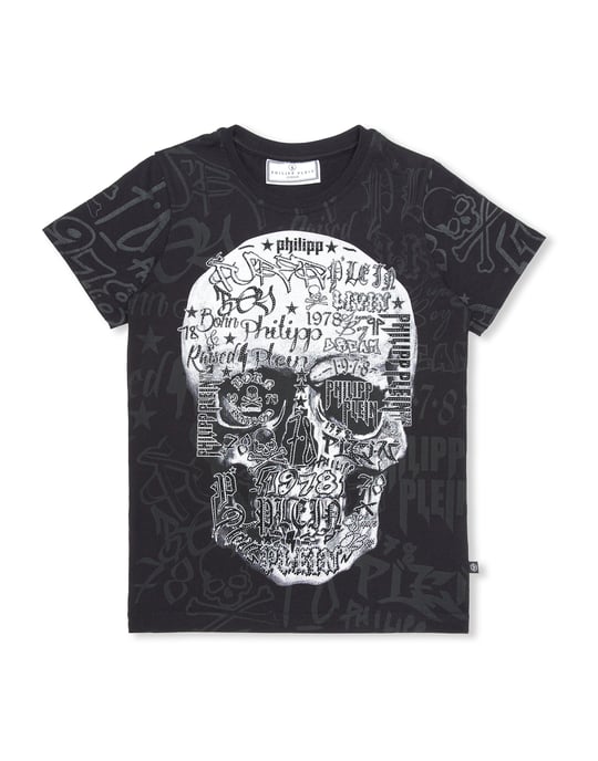 T-shirt Rund Halsad Ss Rock Pp - Image 1