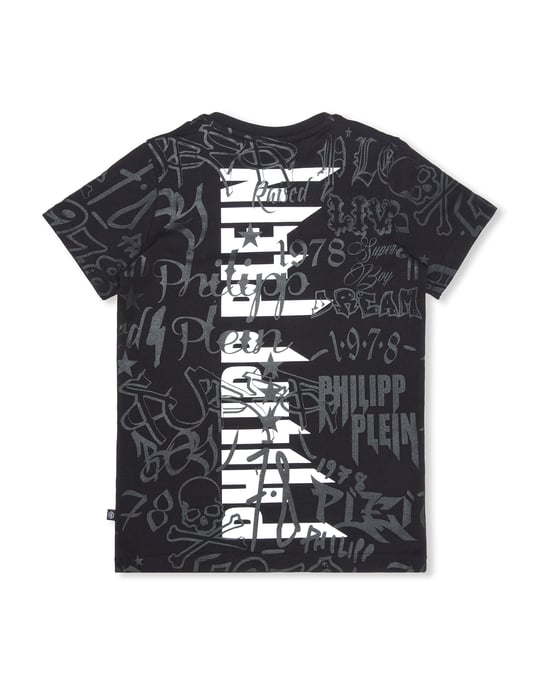 T-shirt Rund Halsad Ss Rock Pp - Image 3