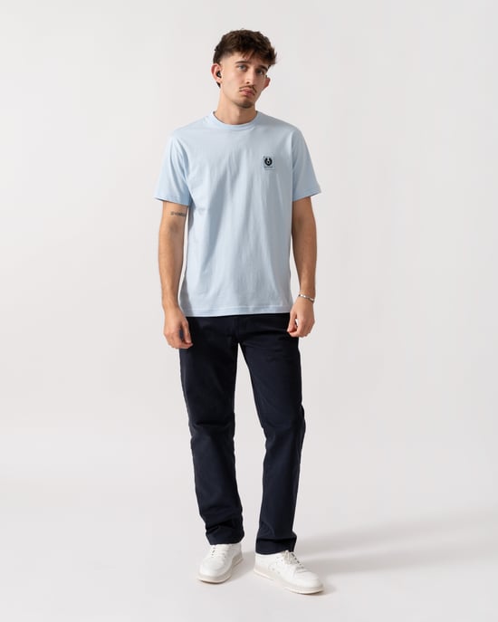 Short Sleeved T-Shirt in Light Blue - Image 3