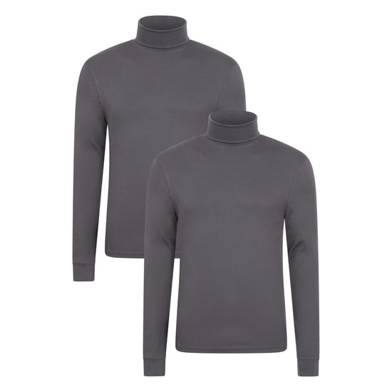 Mountain Warehouse Heren Meribel Thermo Top (Set van 2) (Donkergrijs) - Image 1