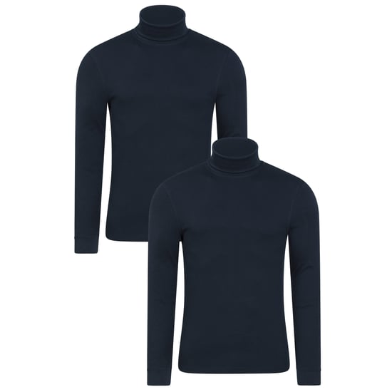 Mountain Warehouse Heren Meribel Thermo Top (Set van 2) (Marine) - Image 1