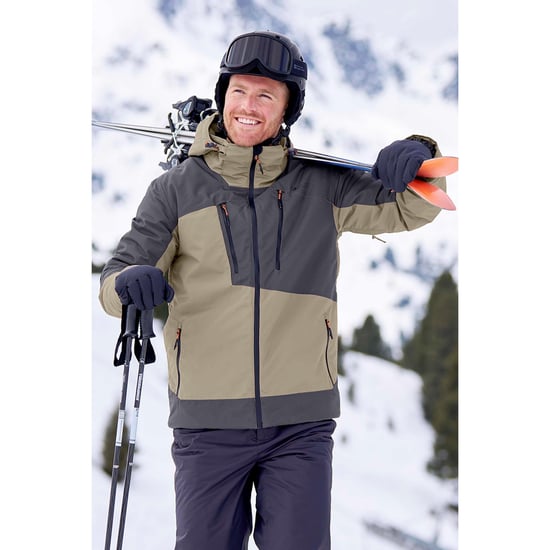 Mountain Warehouse Waterdichte Ski-jas Heren Supernova (Donker Beige) - Image 1