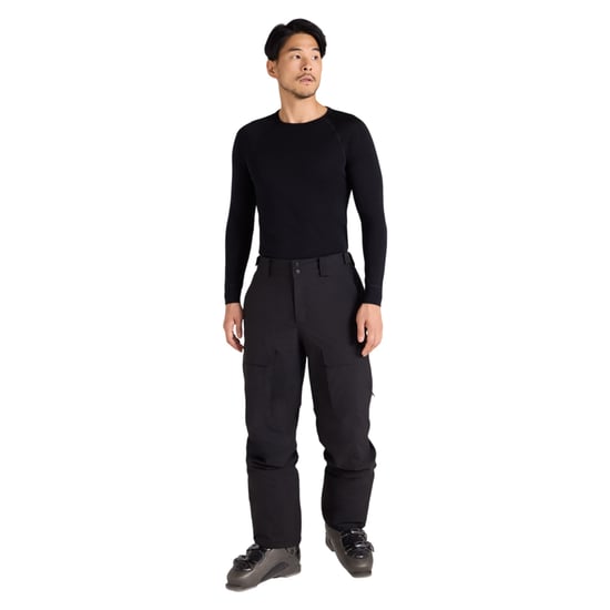 Mountain Warehouse Mens Ariel Waterproof Cargo Pocket Ski Trousers (Black) - Image 6