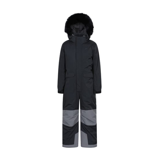 Mountain Warehouse Kinder Piste Waterdichte Sneeuwskipak (Zwart) - Image 1