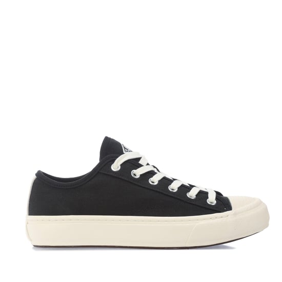 Lacoste Mens Backcourt 2.0 Canvas Low Trainers (Black) - Image 1