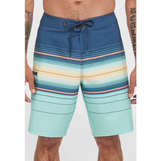 O'Neill Heren boardshort lang zwemshort hyperfreak heat stripe 21" donkerblauw/blauw gestreept - Image 4