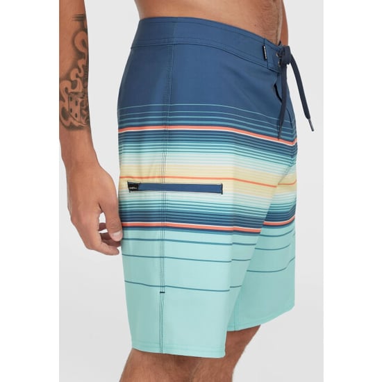 O'Neill Heren boardshort lang zwemshort hyperfreak heat stripe 21" donkerblauw/blauw gestreept - Image 6