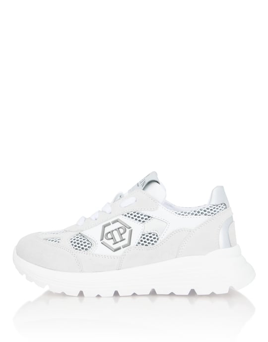 Suede Low-Top Sneakers - Image 4