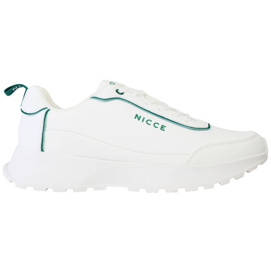 Nicce Vanto Mens White Trainers - Image 1