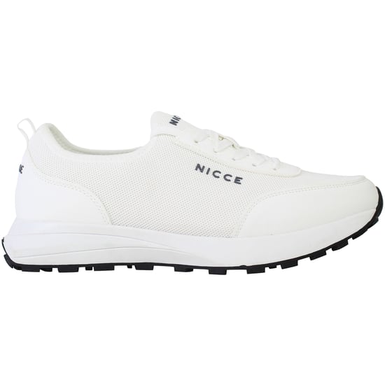 Nicce Tirana Mens White Trainers - Image 1