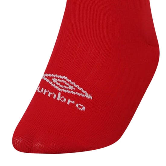 Umbro Childrens/Kids Primo Football Socks (Vermillion/White) - Image 3