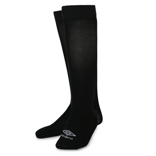 Umbro Childrens/Kids Primo Football Socks (Black/White) - Image 2
