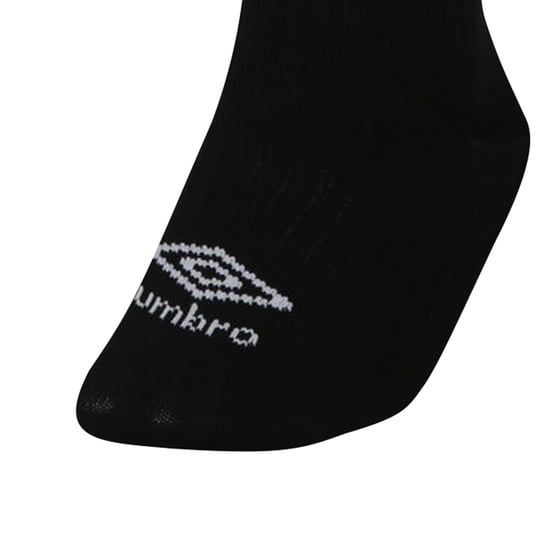Umbro Childrens/Kids Primo Football Socks (Black/White) - Image 3