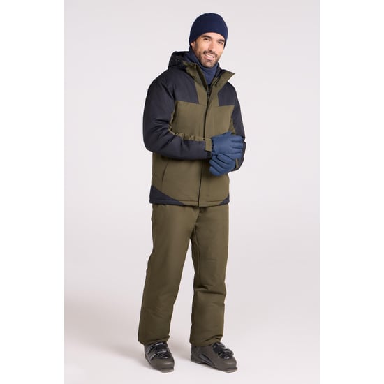 Mountain Warehouse Skidjacka & skidbyxor för herrar (Mörk kaki) - Image 1
