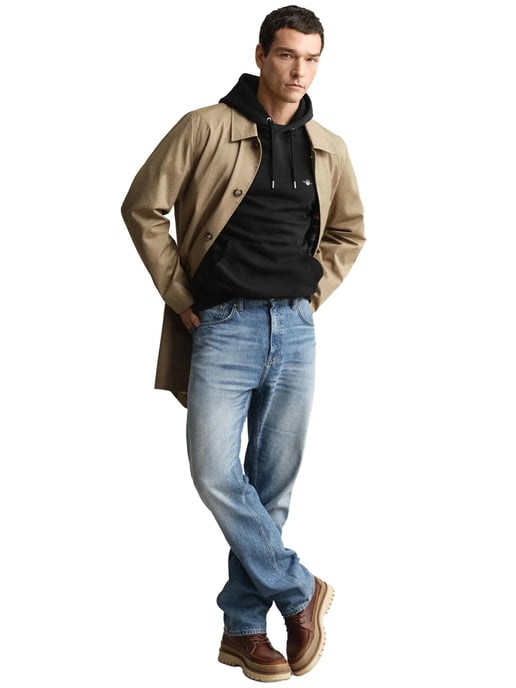 Gant | Mens Regular Fit Shield Hoodie - Image 4