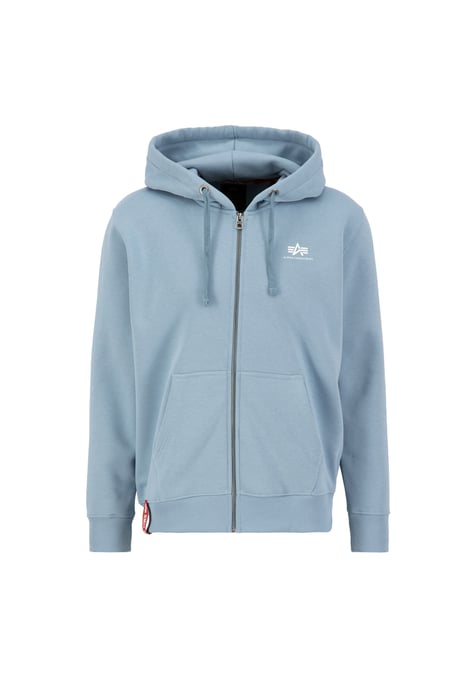 Basic Small Logo Zip Hoodie - Image 1