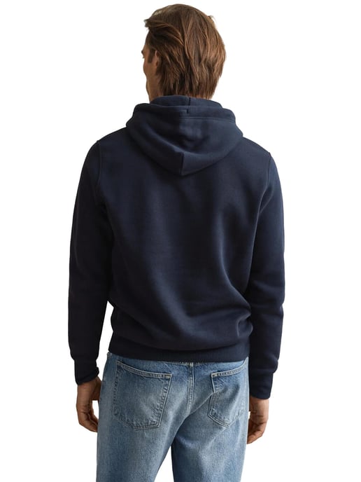 Gant | Mens Regular Fit Shield Hoodie - Image 2