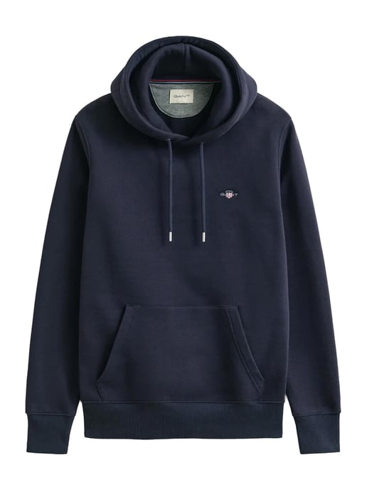 Gant | Mens Regular Fit Shield Hoodie - Image 4