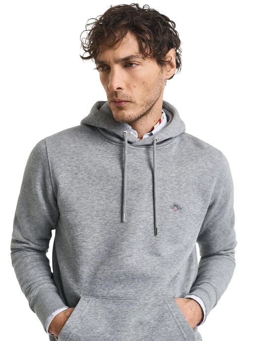 Gant | Mens Regular Fit Shield Hoodie - Image 3