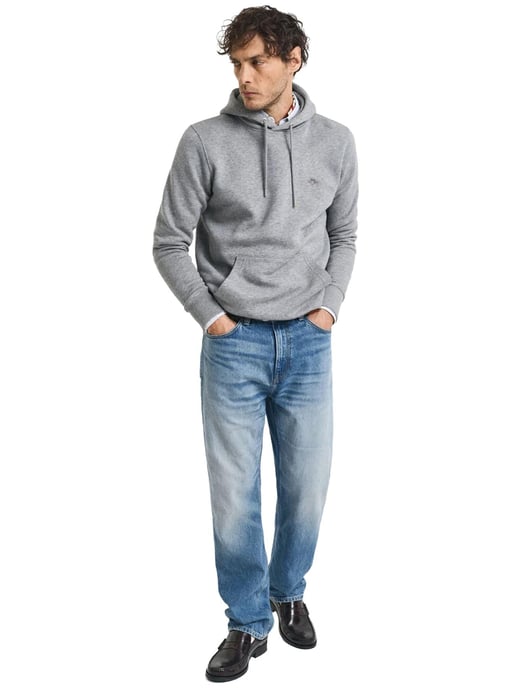 Gant | Mens Regular Fit Shield Hoodie - Image 4