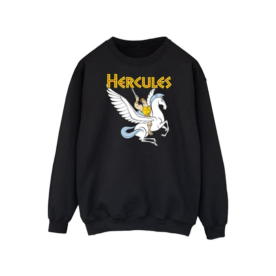 Disney Mens Hercules With Pegasus Sweatshirt (Black) - Image 1