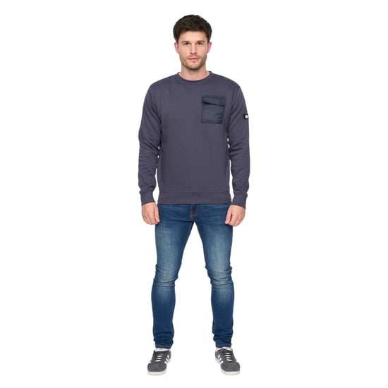 Duck and Cover Heren Trentforth Sweatshirt met ronde hals (Donkere marine) - Image 5