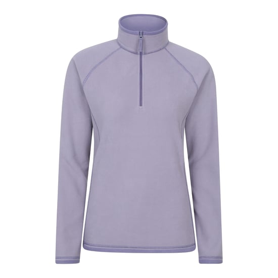 Mountain Warehouse Dames/Dames Montana Half Zip Fleece Top (Donker paars) - Image 1