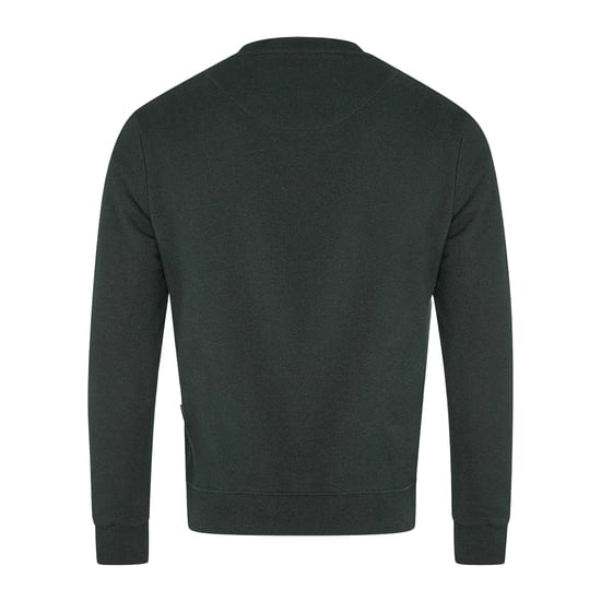 Aquascutum Heren Aldis Pixel Logo Sweatshirt (Zwart) - Image 2
