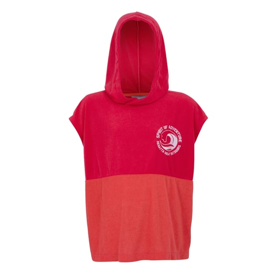 Regatta Childrens/Kids Spirit Of Adventure II Towelling Robe (Pop/Peach Bloom) - Image 1