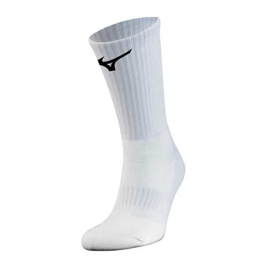 Mizuno Unisex Adult Crew Socks (Pack of 3) (White) - Image 1