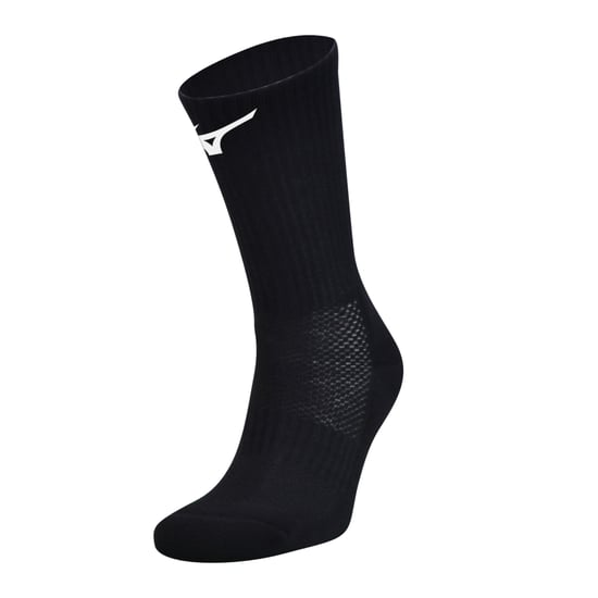 Mizuno Unisex Adult Crew Socks (Pack of 3) (Black) - Image 1