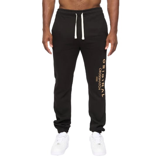 Crosshatch Heren Jamals Joggingbroek (Zwart) - Image 1