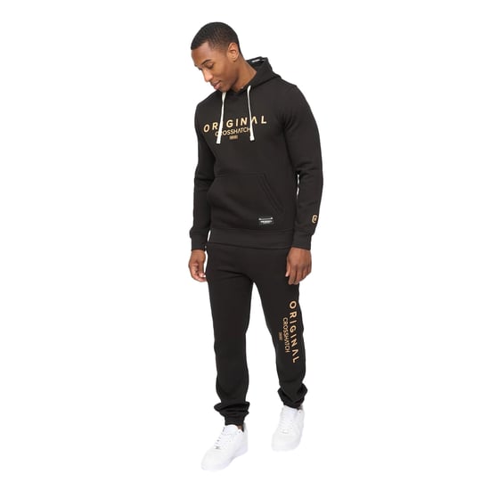 Crosshatch Heren Jamals Joggingbroek (Zwart) - Image 3