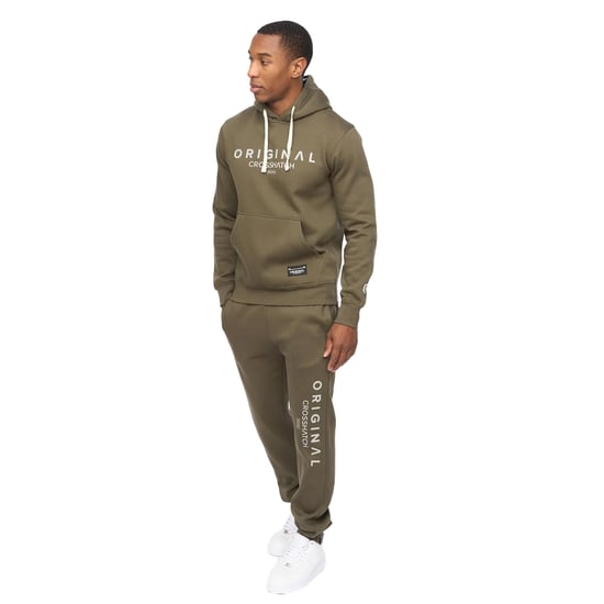 Crosshatch Heren Jamals Joggingbroek (Donkere Olijf) - Image 3