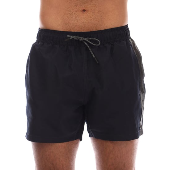 Emporio Armani Heren Logo Getapete Zwemshort (Marine) - Image 1
