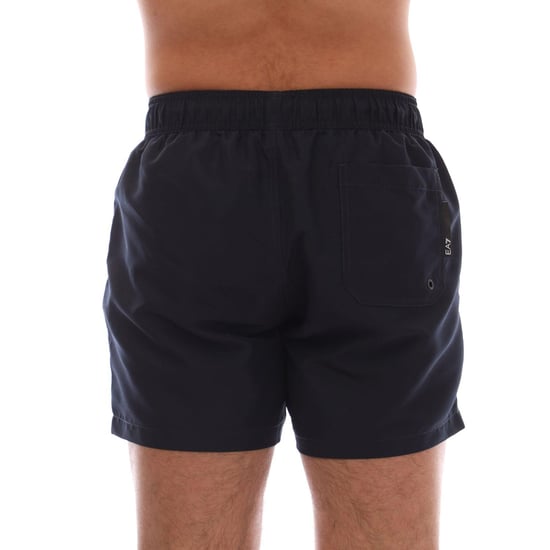 Emporio Armani Heren Logo Getapete Zwemshort (Marine) - Image 2