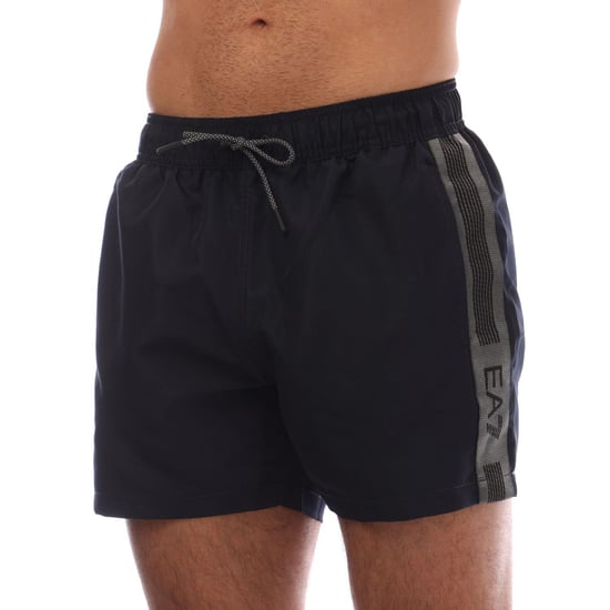 Emporio Armani Heren Logo Getapete Zwemshort (Marine) - Image 3