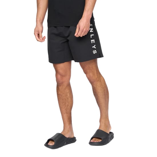 Henleys Mens Henybold Swim Shorts (Black) - Image 3