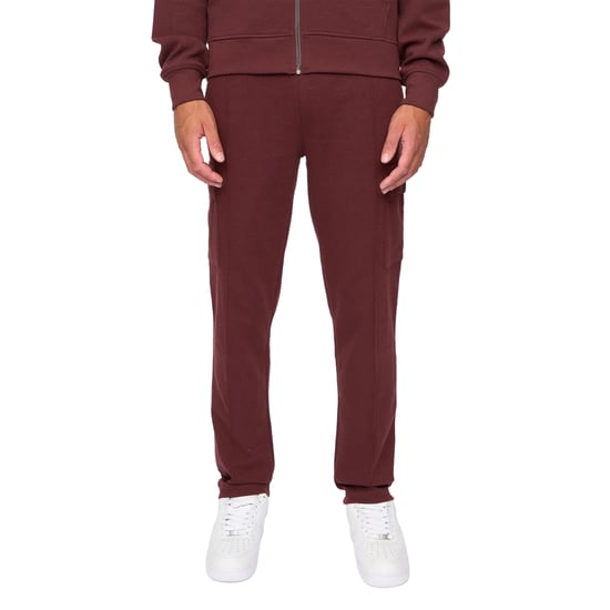 Duck and Cover Heren Optimus Hoodie en Joggingbroek Set (Wijn) - Image 3