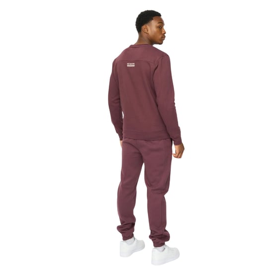 Duck and Cover Mens Applewood Top & Bottom Set (Rum Raisin) - Image 2