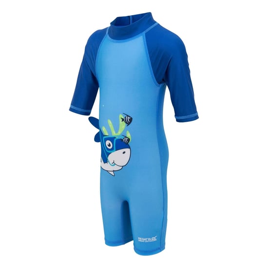 Regatta Kinderen/ kinderen Bubble de haai huidbeschermer badpak (Elysium blauw/Hawaï blauw) - Image 3