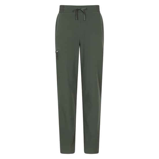 Mountain Warehouse Womens/Ladies Adventure Water Resistant Short Trousers (Khaki Green) - Image 1