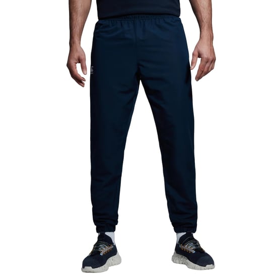 Canterbury Mens Club Plain Tapered Leg Tracksuit Bottoms (Navy) - Image 1