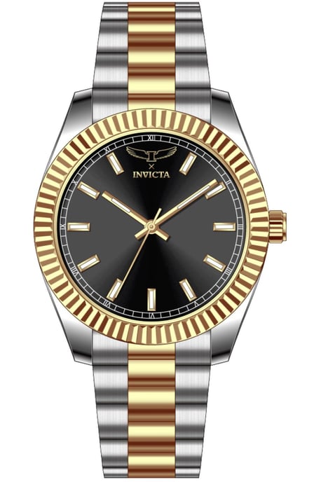 Invicta Specialty 69011 Heren Horloge - Quartz Uurwerk - met zwarte Wijzerplaat - 40mm - Image 1