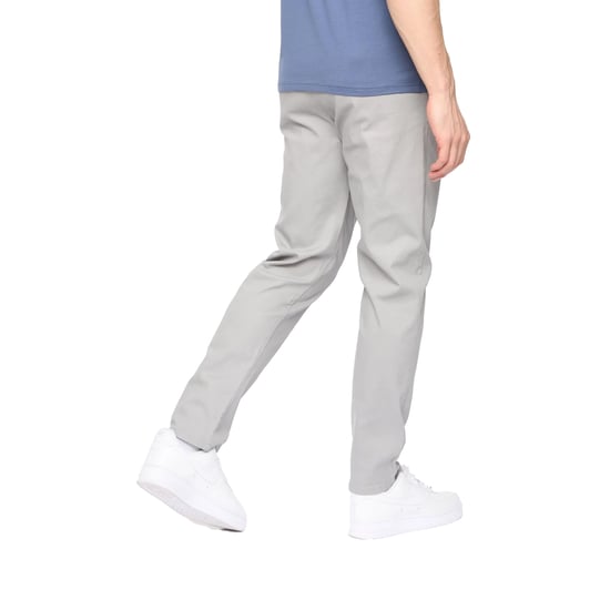 Crosshatch Mens Roysden Chinos (Light Grey) - Image 2
