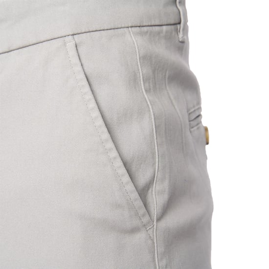 Crosshatch Mens Roysden Chinos (Light Grey) - Image 3