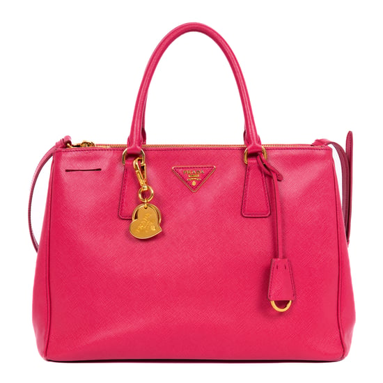 Saffiano Lux Tote Shoulder Bag - Image 1