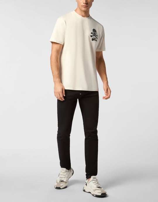 T-Shirt Round Neck Ls Skull - Image 4