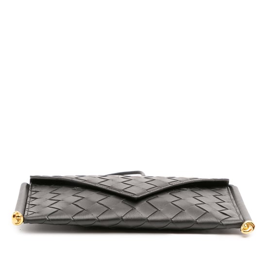 Woven Leather Crossbody Bag - Image 3