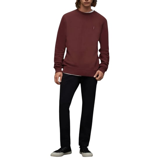 ALL SAINTS Reven Mens Sweatshirts Crew Neck Casual Cotton Pullover Winter Jumper - Image 3